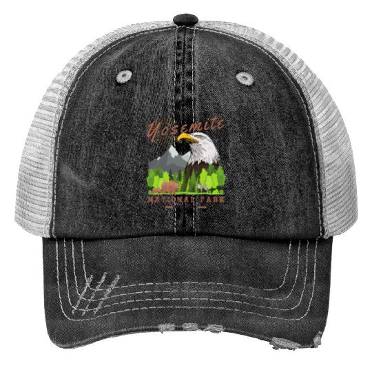 Yosemite National Park Trucker Hats