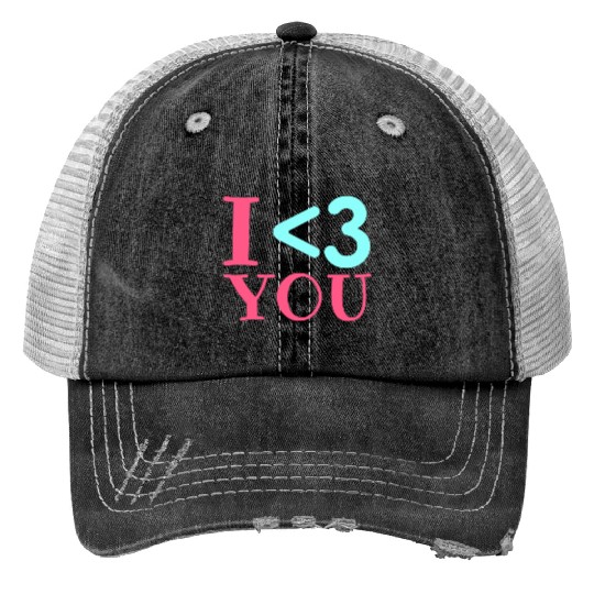 I Love You, Heart, Cool, Marriage, Wedding, bride Trucker Hats