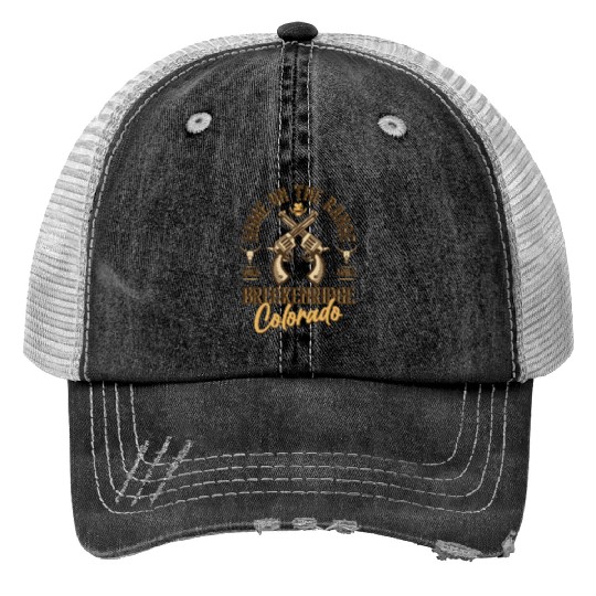 Breckenridge Colorado wild west town Trucker Hats