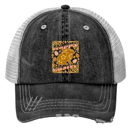 Happy Easter Trucker Hats