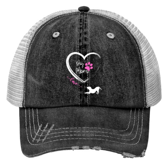 Dog mom Trucker Hats