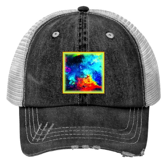 Nebulae's Rainbow of Colors. Buy Now Trucker Hats