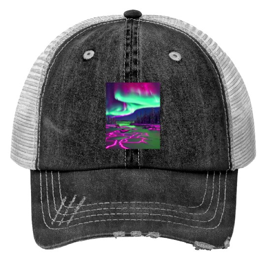 Northern Lights Trucker Hats