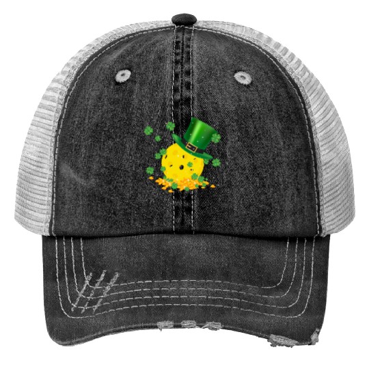 Bowling Patrick Day Trucker Hats