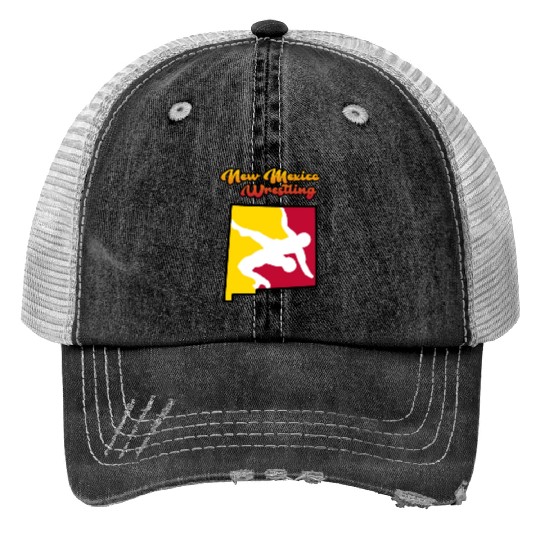 New Mexico Wrestling Trucker Hats