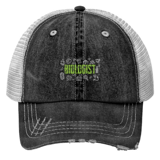 Biologist Lover Biologists Biology Job Trucker Hats