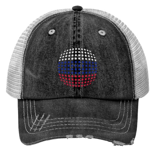 Russian Flag Trucker Hats