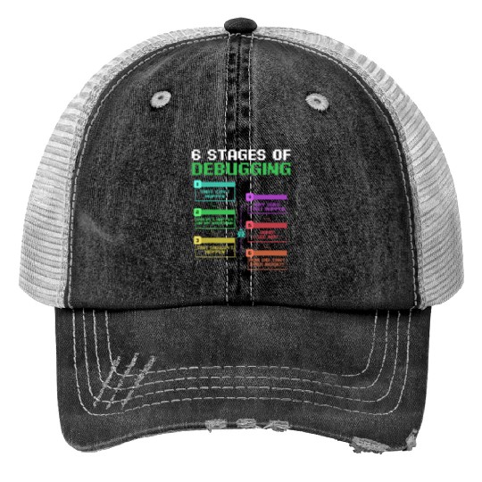 Computer Science Programmer Hacker IT Geek Trucker Hats