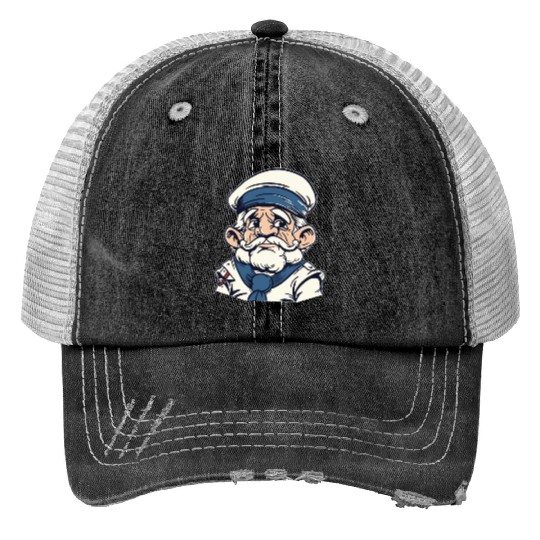 Columbus Day 1492 Sailor Trucker Hats