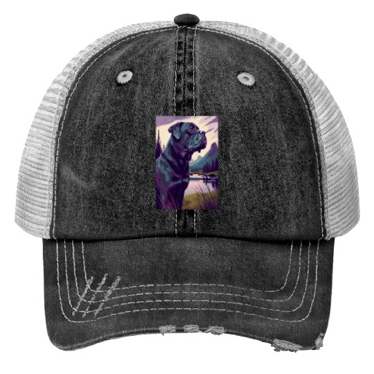 Cane Corso Nature Trucker Hats