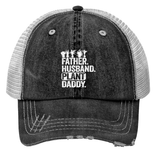Landscaper Gardener Dad Father Husband Plant Daddy Trucker Hats