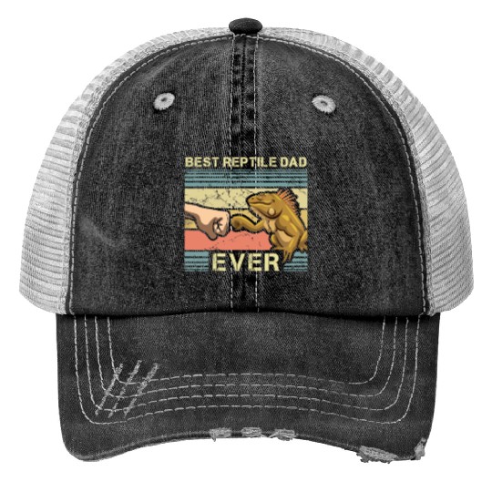 Best Reptile Dad Ever Trucker Hats
