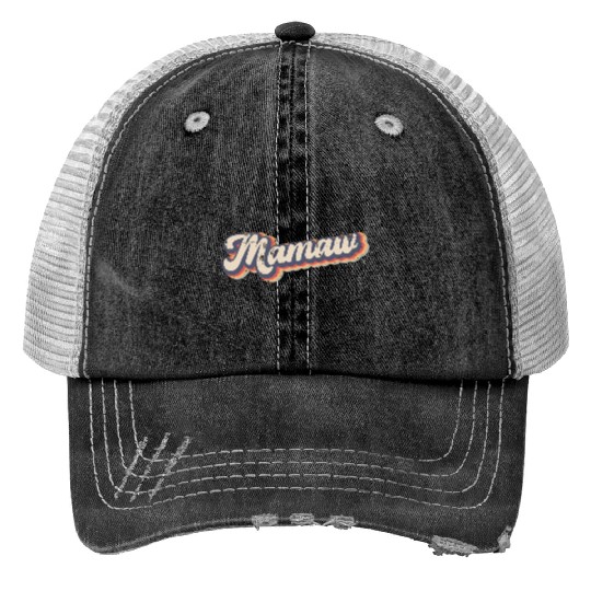 Mamaw Rainbow Trucker Hats