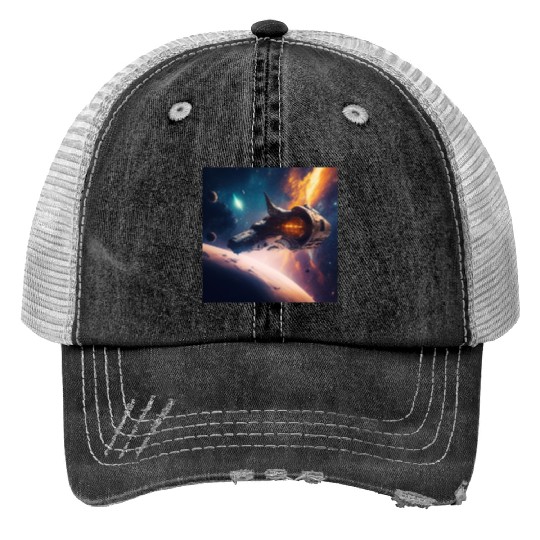 mars Trucker Hats