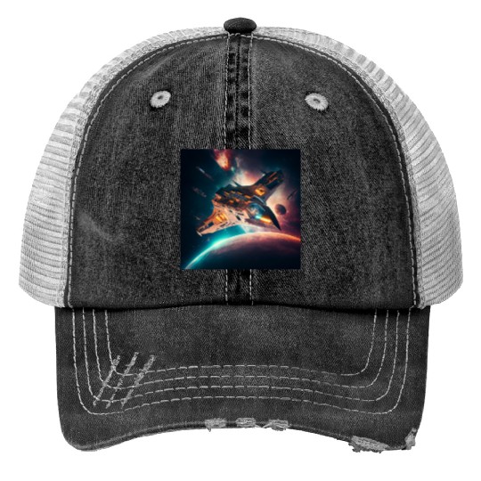 mars Trucker Hats