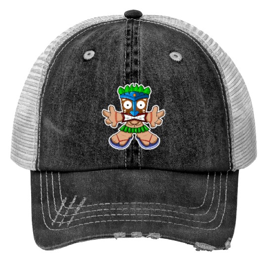 Tiki Surprise Trucker Hats