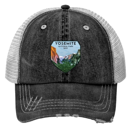 yosemite national park Trucker Hats