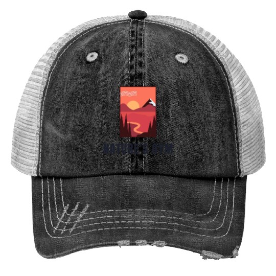 Nature's Gym Hiking Trucker Hats