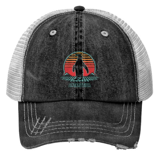 Antarctica 80S Style Trucker Hats