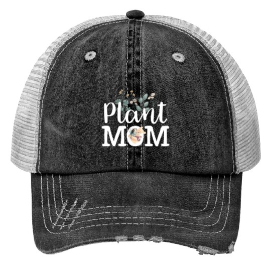 Plant Mom Trucker Hats
