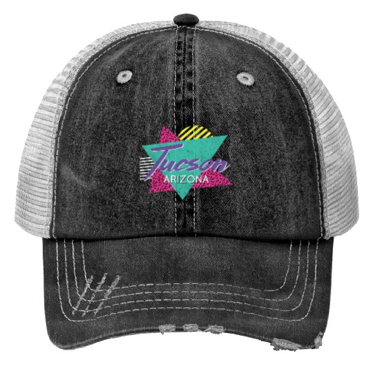 Tucson Arizonna 80S Or 90S Trucker Hats