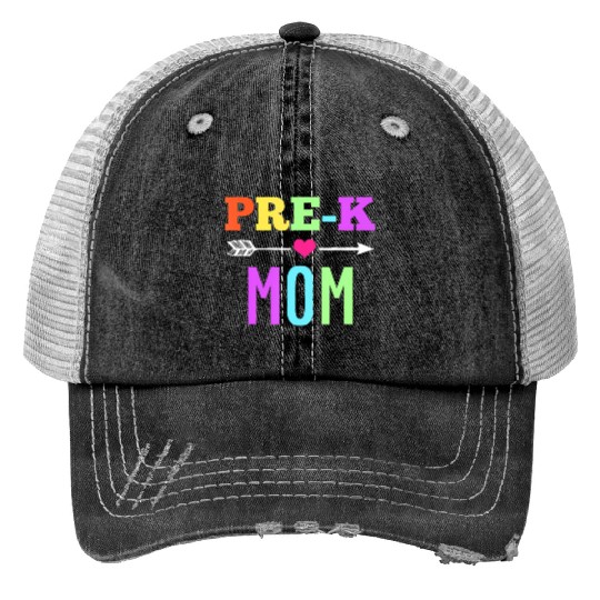 Pre K Mom - Awesome Back To School Mother Trucker Hats