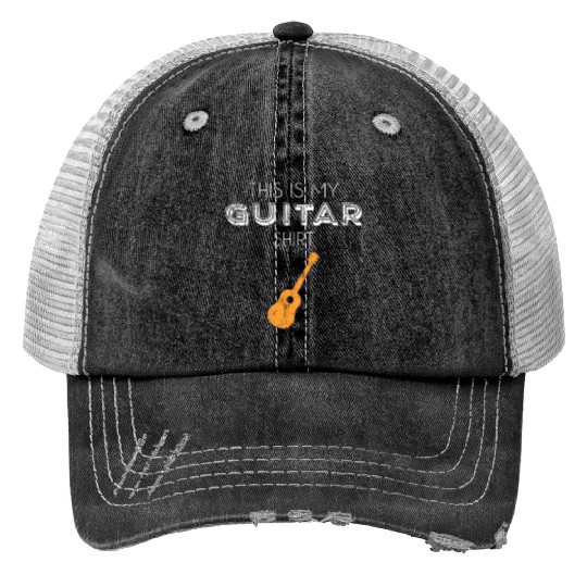guitar Trucker Hats