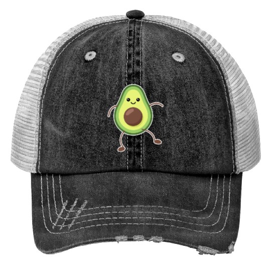 Cute Avocado Lover Gift Trucker Hats