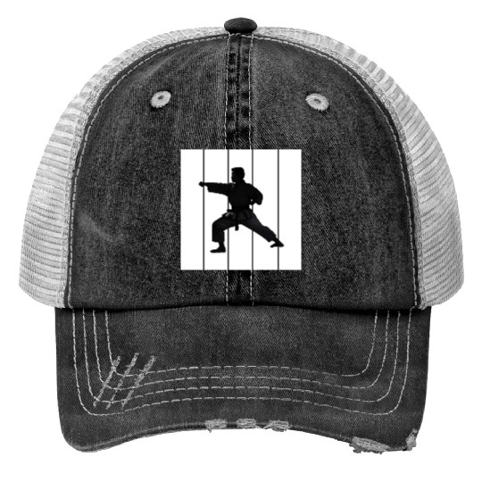 Fighter MMA Karate Taekwondo Jiu Jitsu training Trucker Hats