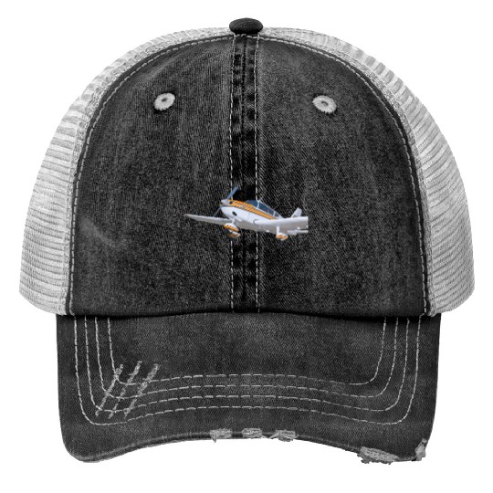piper pa 28 cherokee Trucker Hats
