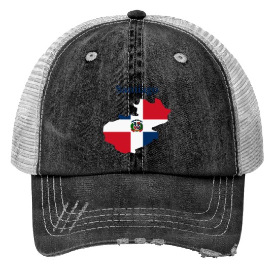 Santiago Province Dominican Republic Trucker Hats