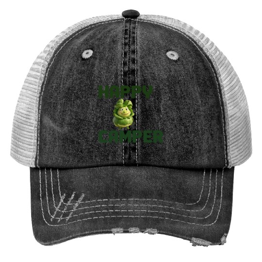 happy camper Trucker Hats