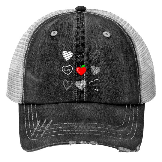 Teach Love Inspire Trucker Hats