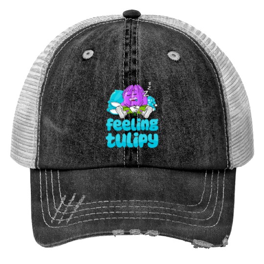 Tulip Gardening Cute Trucker Hats