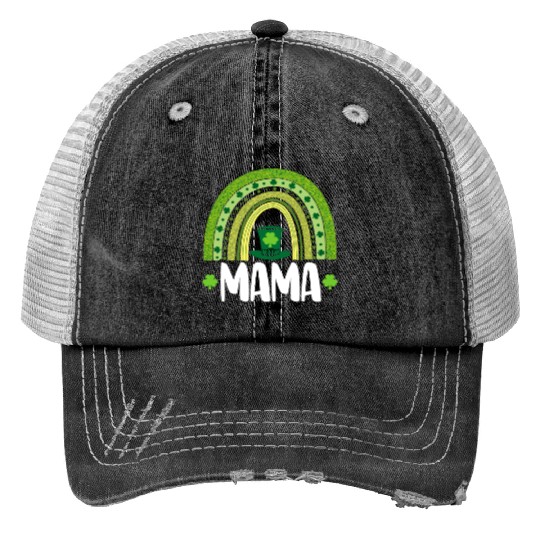 Mama St Patricks Trucker Hats