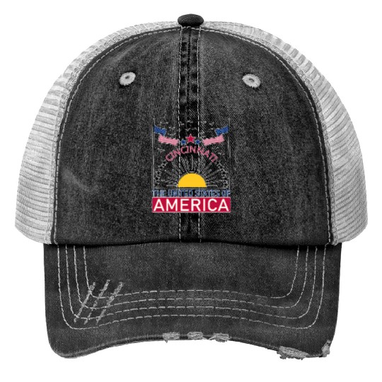 Welcome to Cincinnati Ohio Trucker Hats