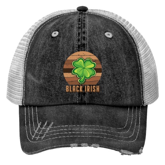 Patrick Day African Irish Trucker Hats