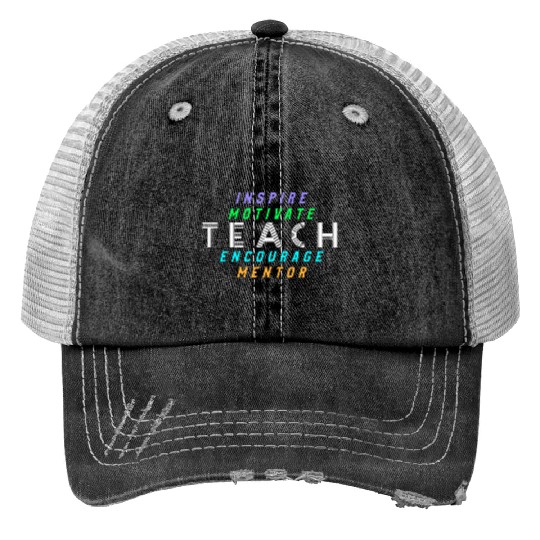 Inspire Teach Trucker Hats