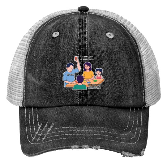 Father’s Day Secret Design Trucker Hats
