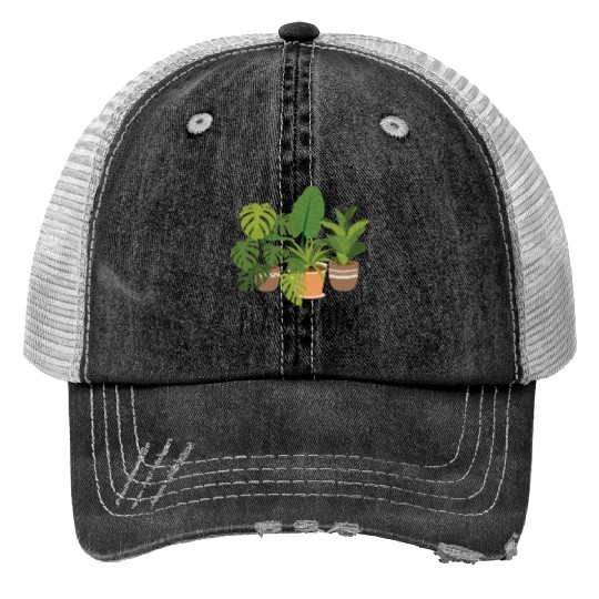 Houseplants Galore Plant Mom Trucker Hats