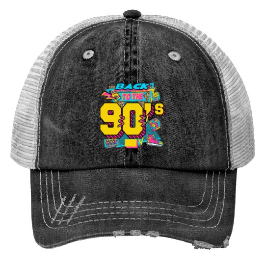 back to the 90s Trucker Hats