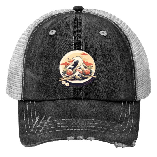 Great Takoyaki Trucker Hats