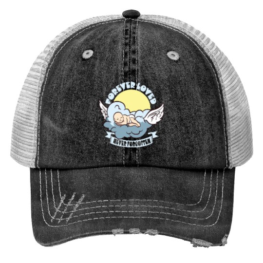 Infant Loss Miscarriage Awareness Pregnancy Loss Trucker Hats