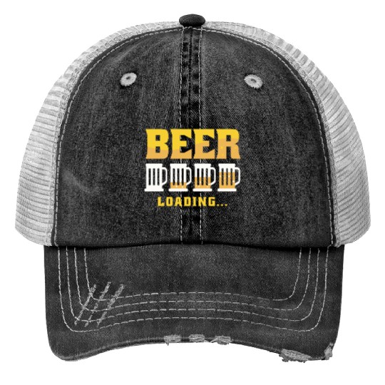 Beer loading Trucker Hats
