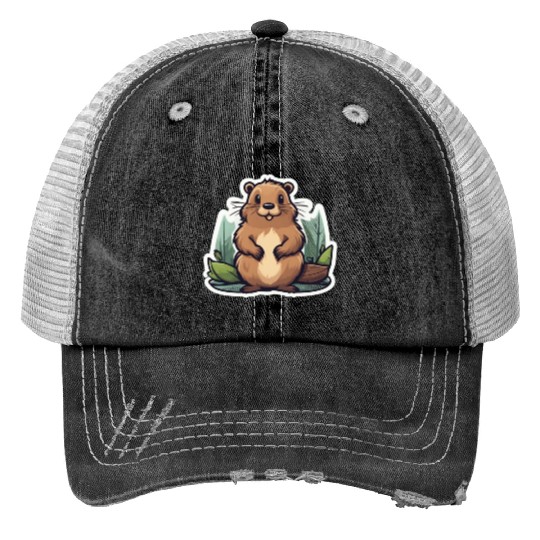 Eager Beavers Trucker Hats