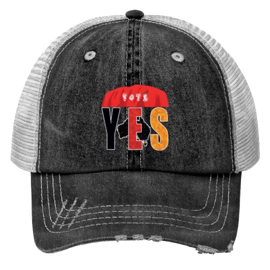 Yes to the Voice to Parliament Trucker Hats