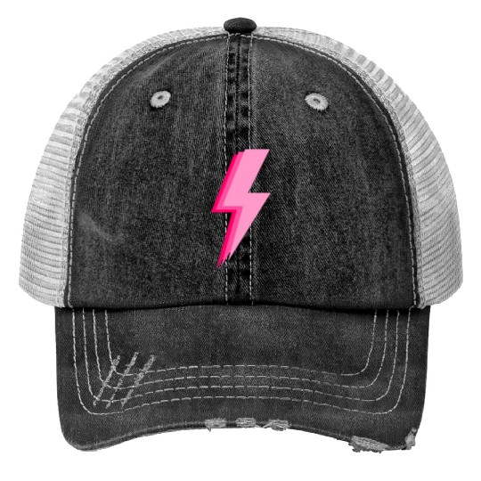hot pink and light pink Trucker Hats