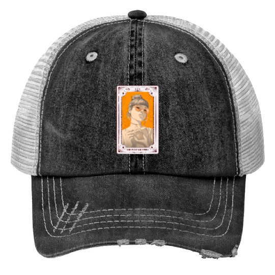 The Photographer Tarot Card Photography Camera Trucker Hats