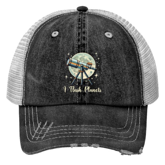 Astrophotography Astronomy Space Camera Star Watch Trucker Hats