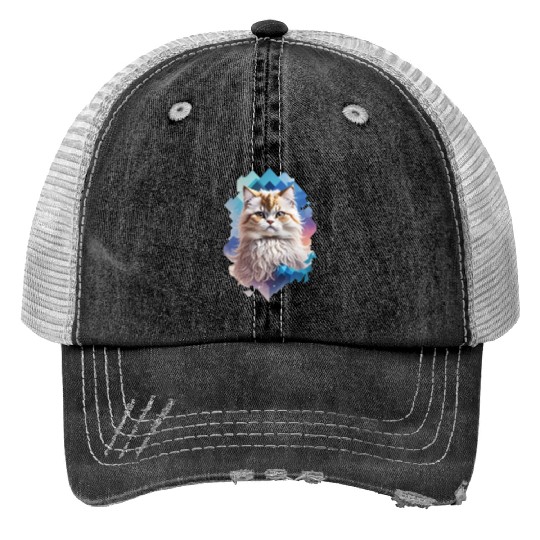 Persian Cat Trucker Hats